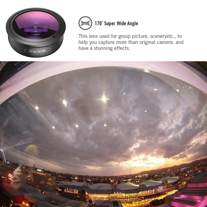 Apexel 170° HD Professional Super Wide Angle Mobile Camera Lens Best Lenses engape20 engape50 Fisheye Wide Angle - APEXEL INDIA - Mobile Lens - Mobile Camera Lens - Cellphone Accessories - Phone Lens - Smartphone Lens