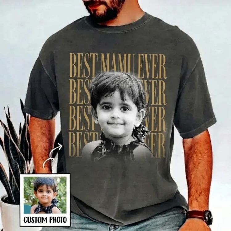 Custom Photo T-Shirt – Personalized Name & Picture-10