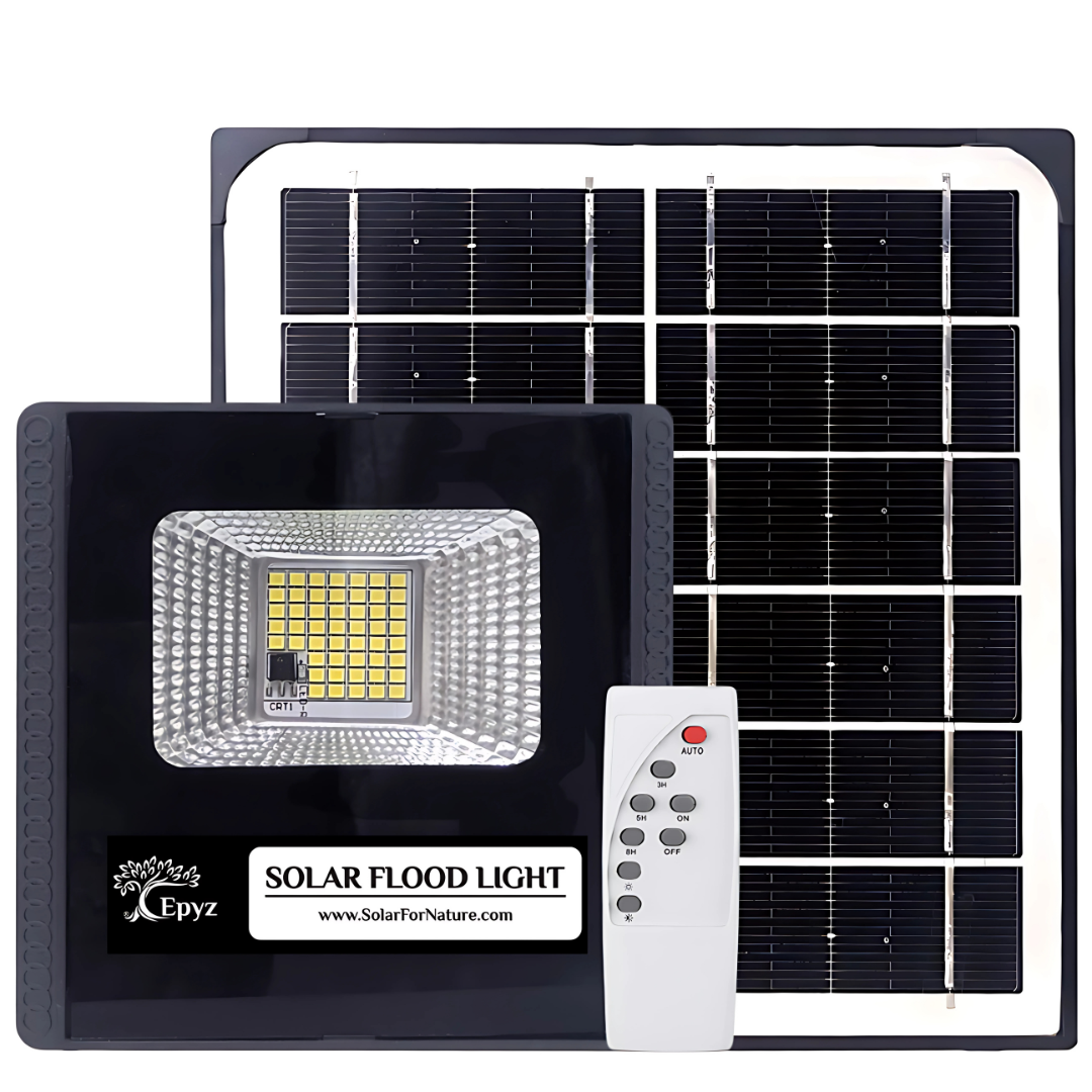 10 Watt Solar LED Flood White Lights (Buy 1 Get 1 Free)