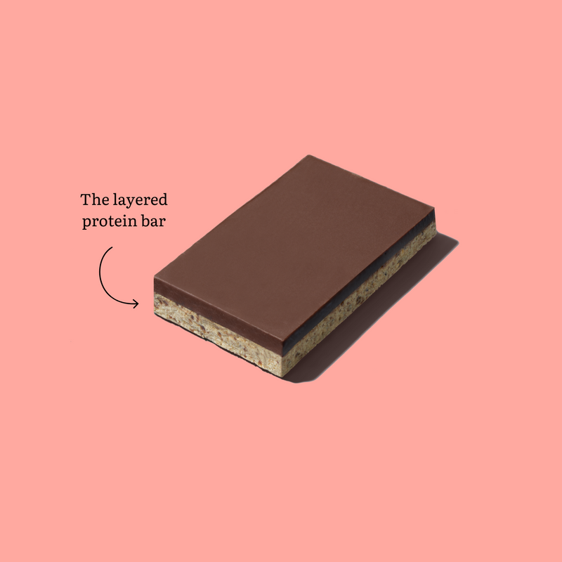 Cookie Dough Delight Layered Protein Bar
