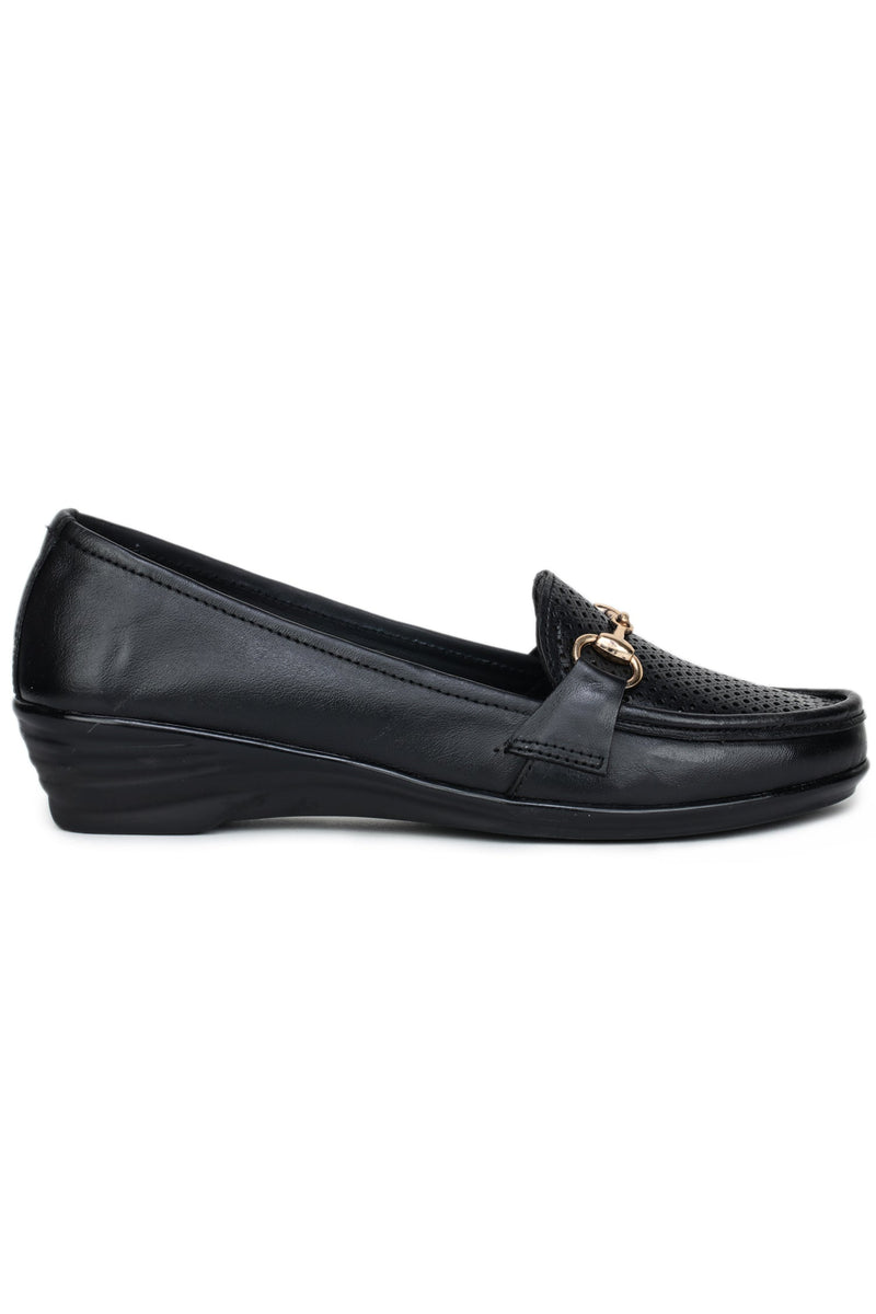 Women’s Textured Genuine Leather Bellies - 1141