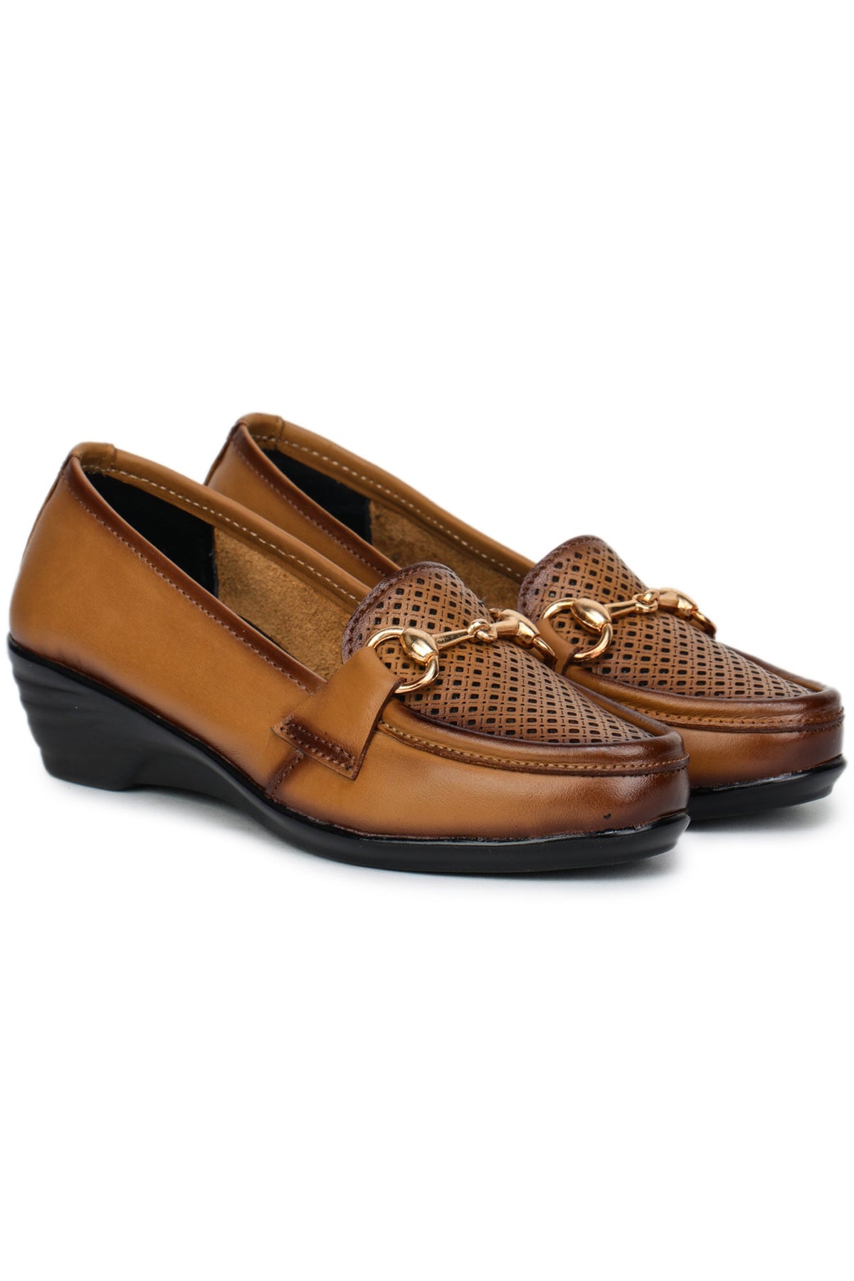Women’s Textured Genuine Leather Bellies - 1141