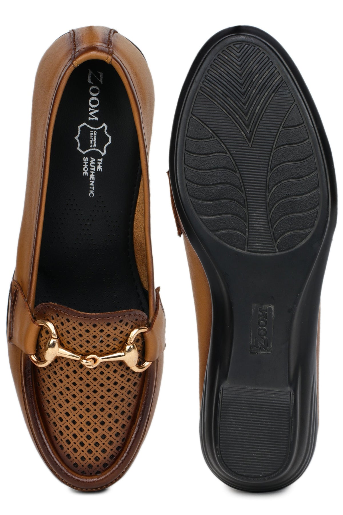 Women’s Textured Genuine Leather Bellies - 1141