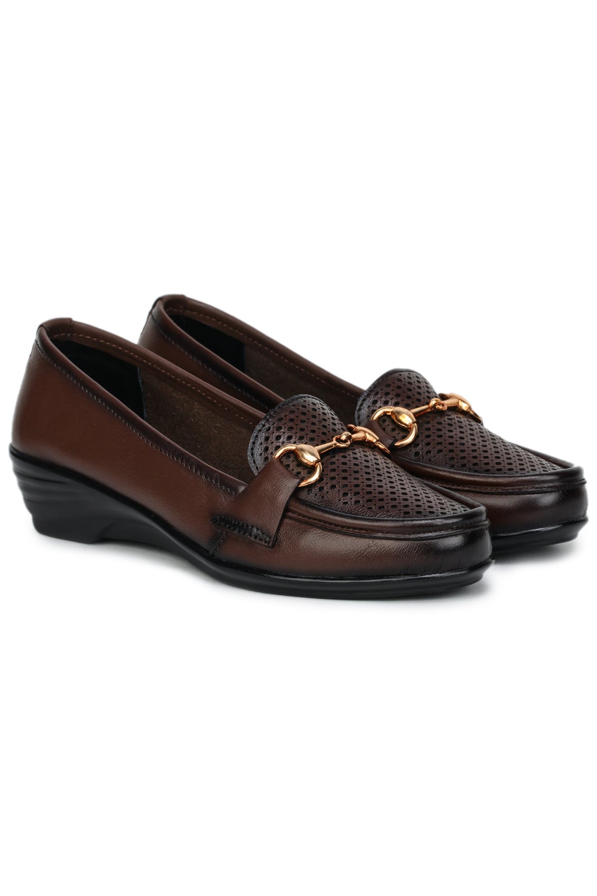 Women’s Textured Genuine Leather Bellies - 1141