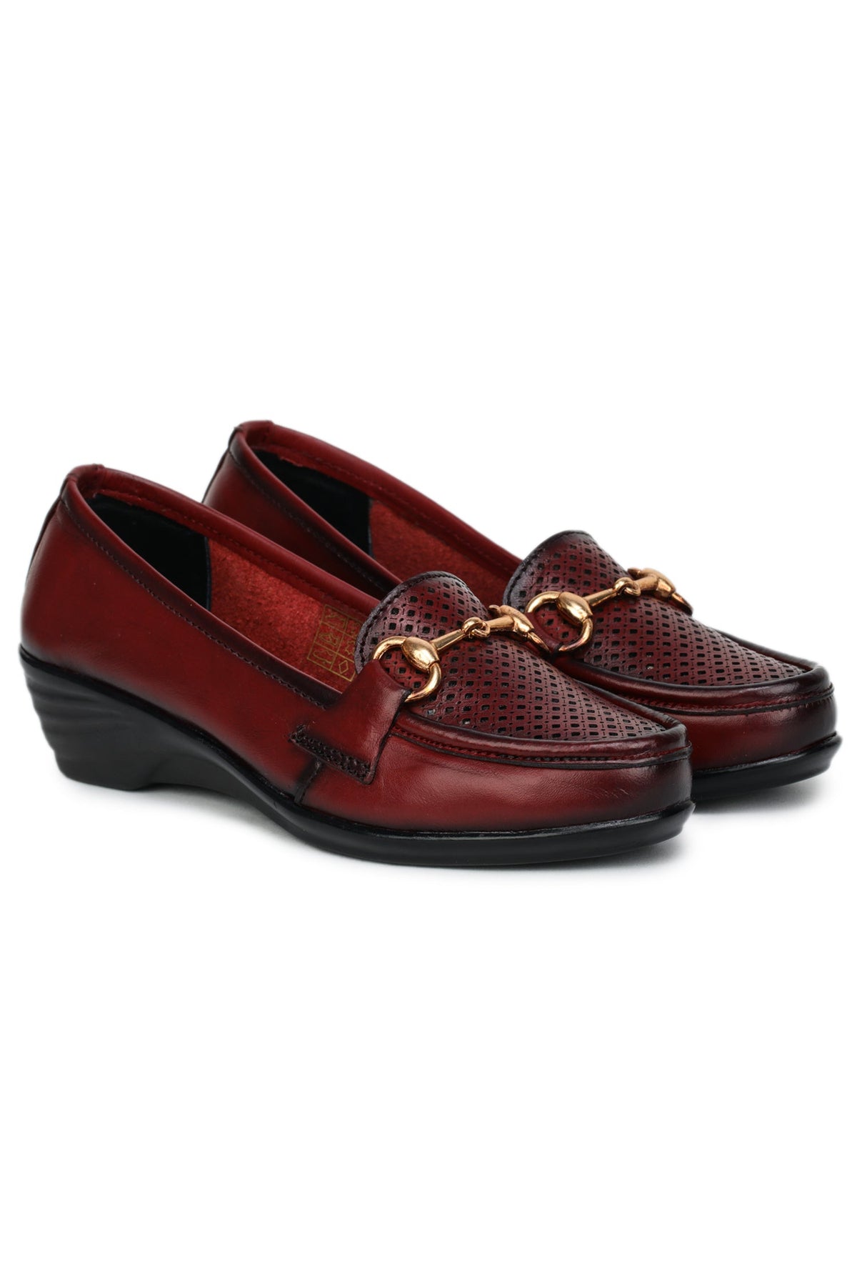 Women’s Textured Genuine Leather Bellies - 1141