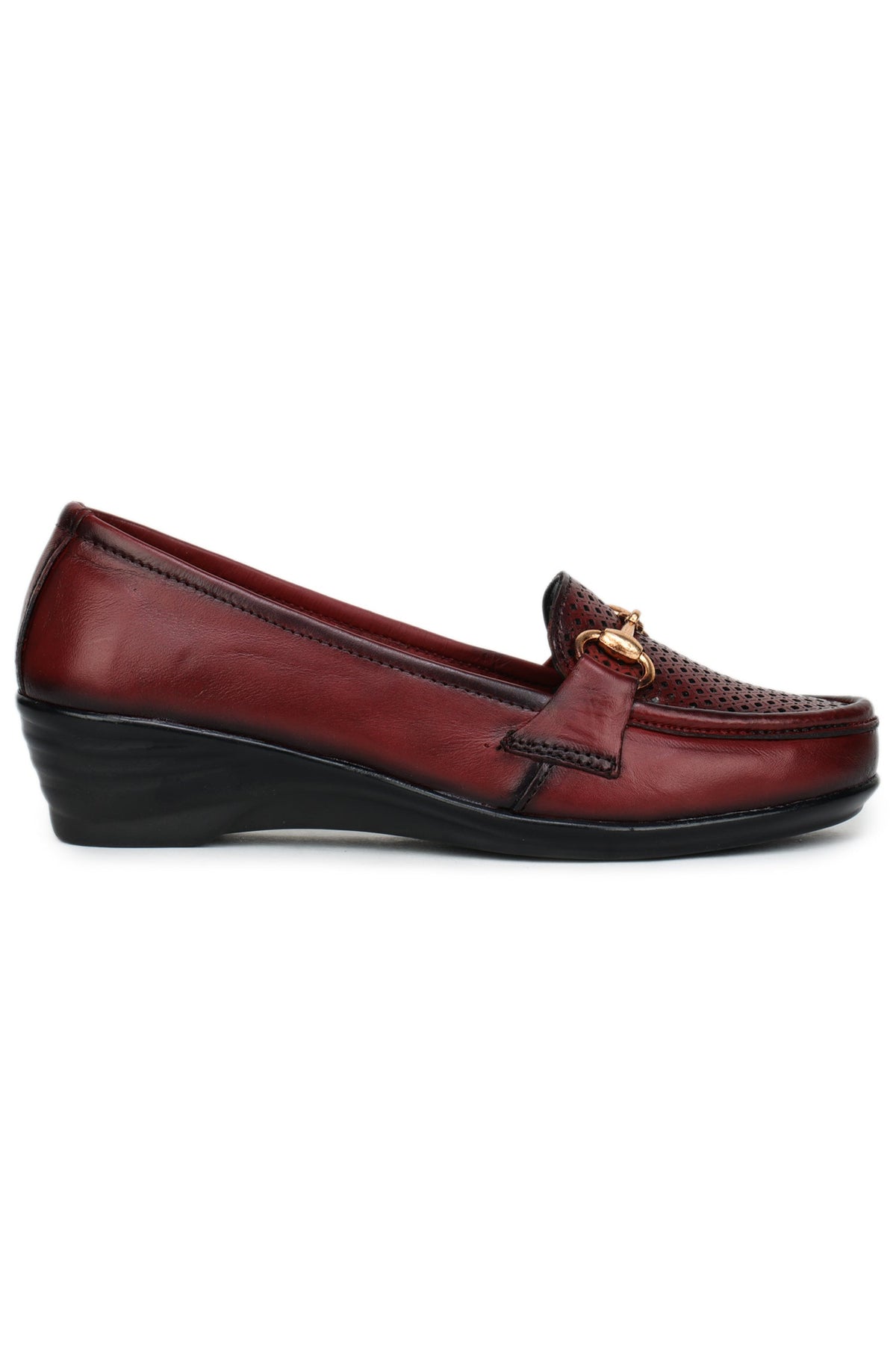 Women’s Textured Genuine Leather Bellies - 1141