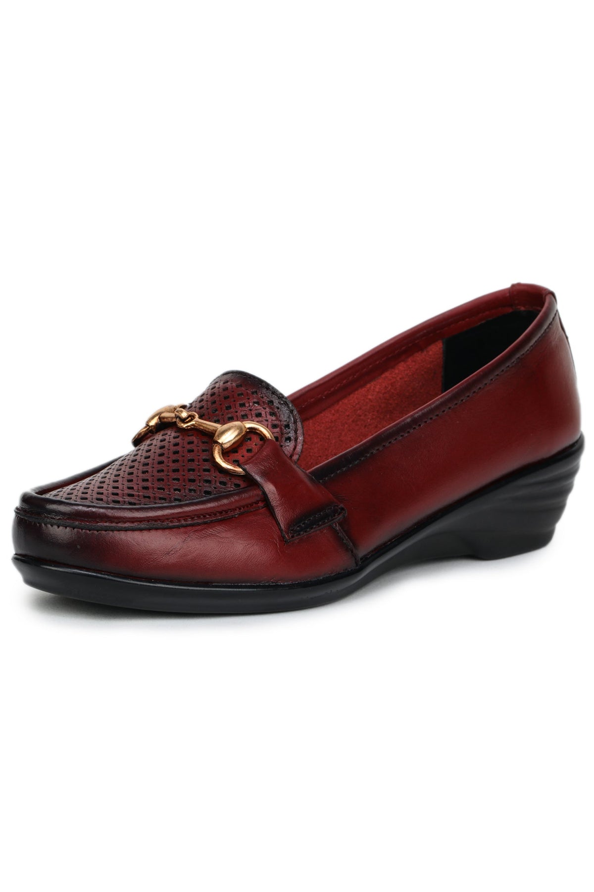 Women’s Textured Genuine Leather Bellies - 1141