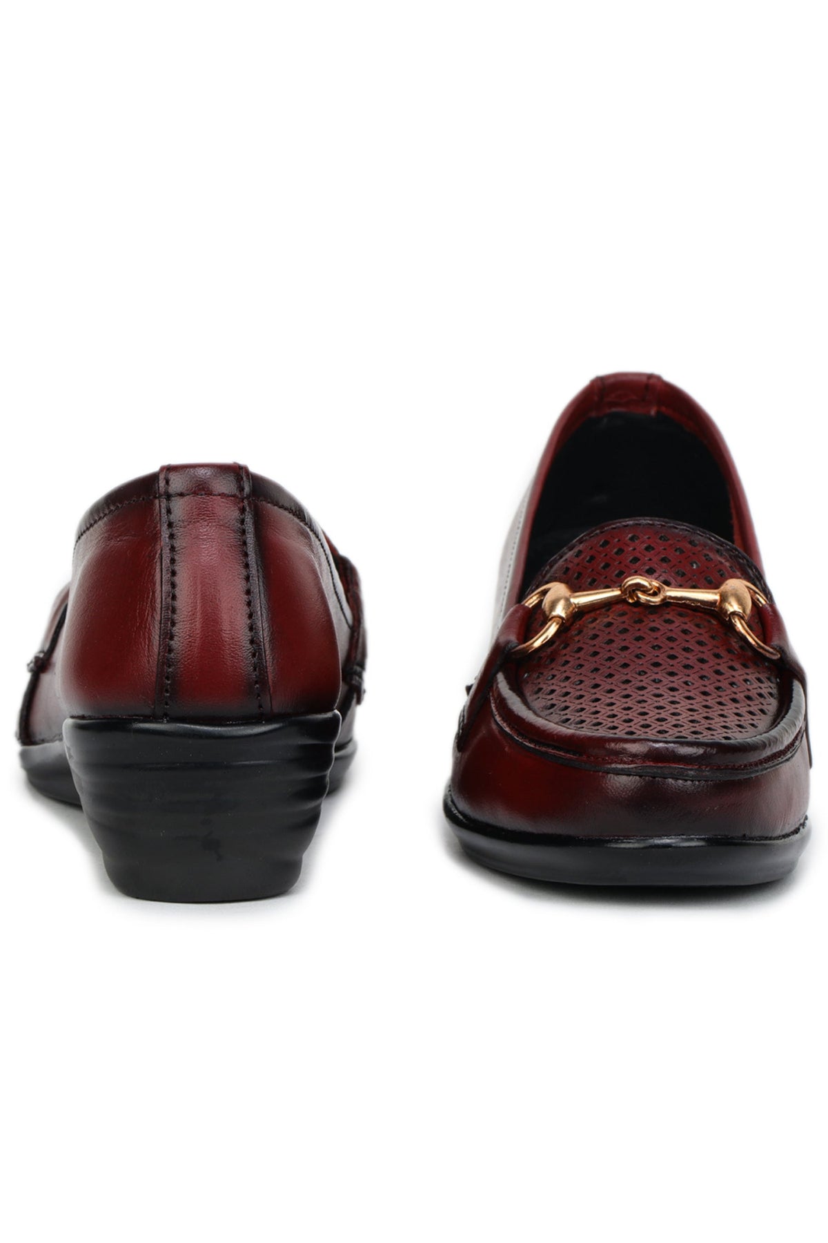 Women’s Textured Genuine Leather Bellies - 1141