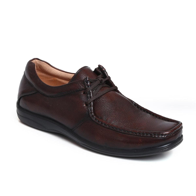 Men's Lace-Up Casual Leather Shoes – D-2570 | Zoom Shoes