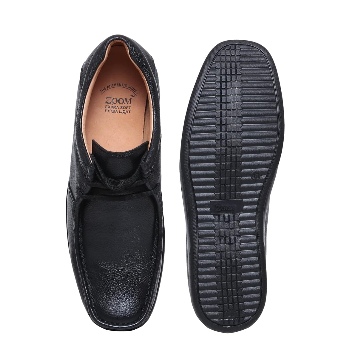 Men's Lace-Up Casual Leather Shoes – D-2570 | Zoom Shoes