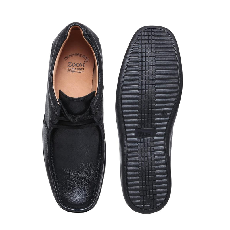 Men's Lace-Up Casual Leather Shoes – D-2570 | Zoom Shoes