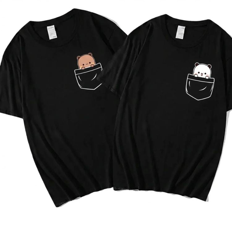 Dudu Bubu Mini Pocket Tees (Pack of 2) ✨-1