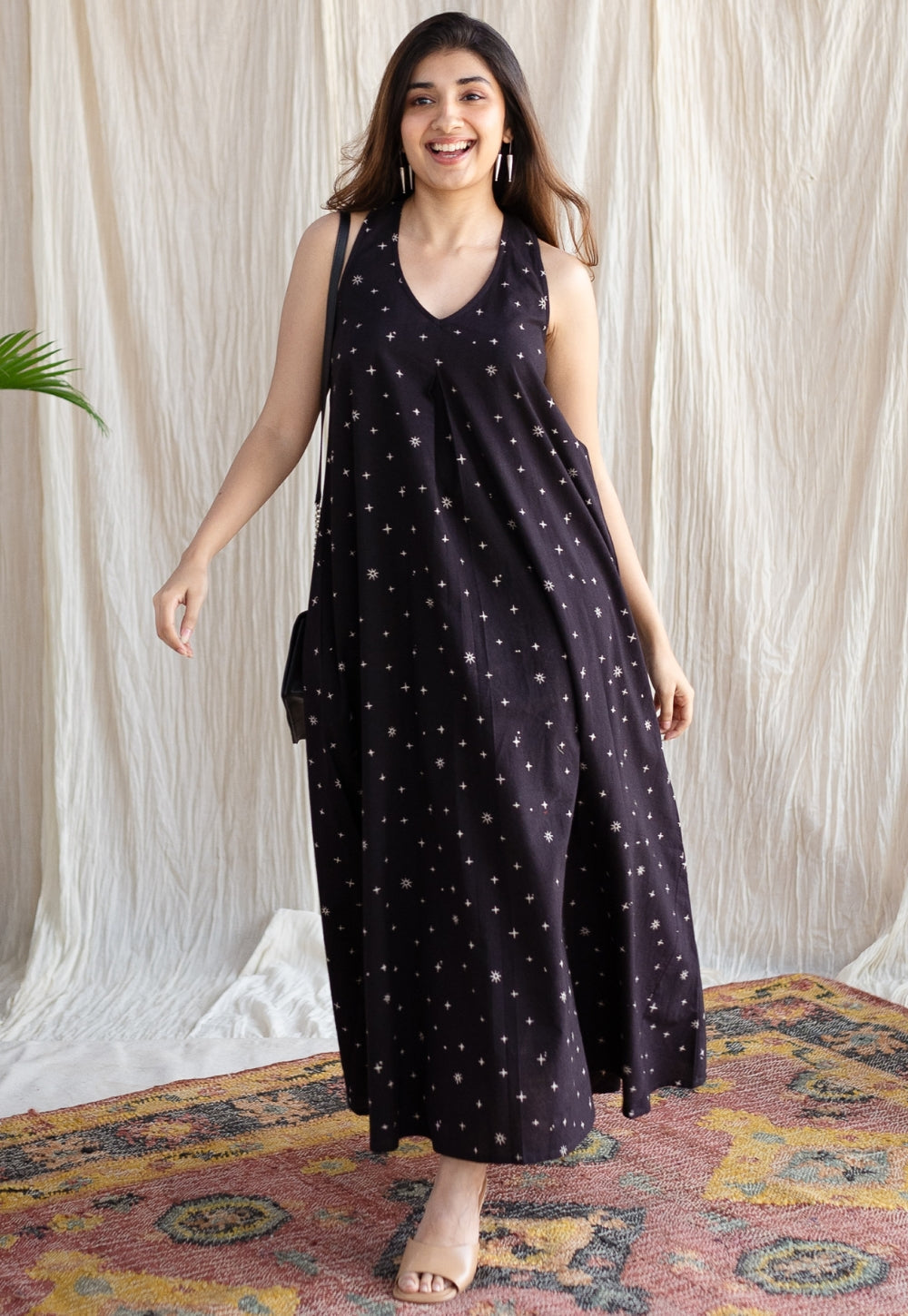 Ditya Ajrakh Cotton Dress