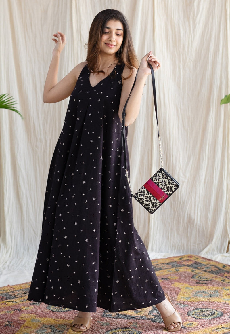 Ditya Ajrakh Cotton Dress