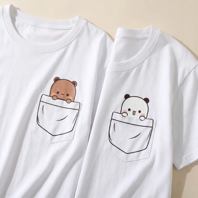 Dudu Bubu Mini Pocket Tees (Pack of 2) ✨-4