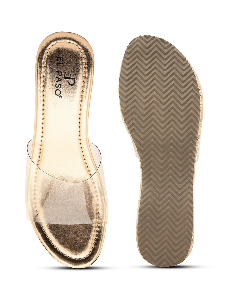 Translucent Elegance Wedge For Women-4