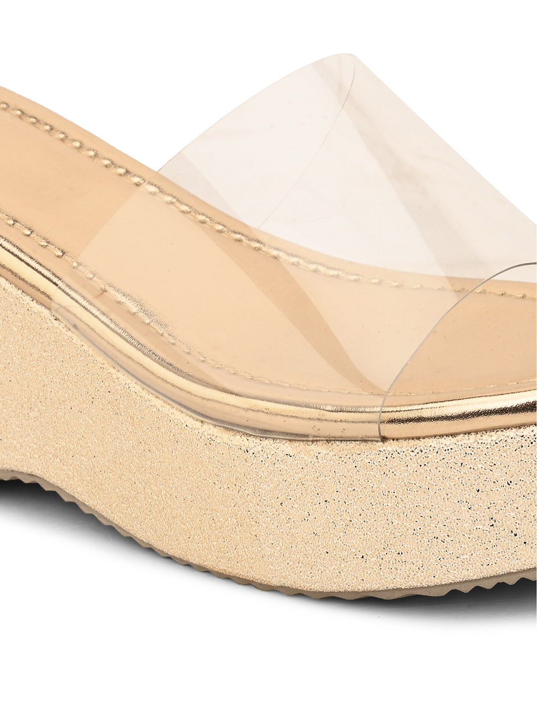 Translucent Elegance Wedge For Women-5