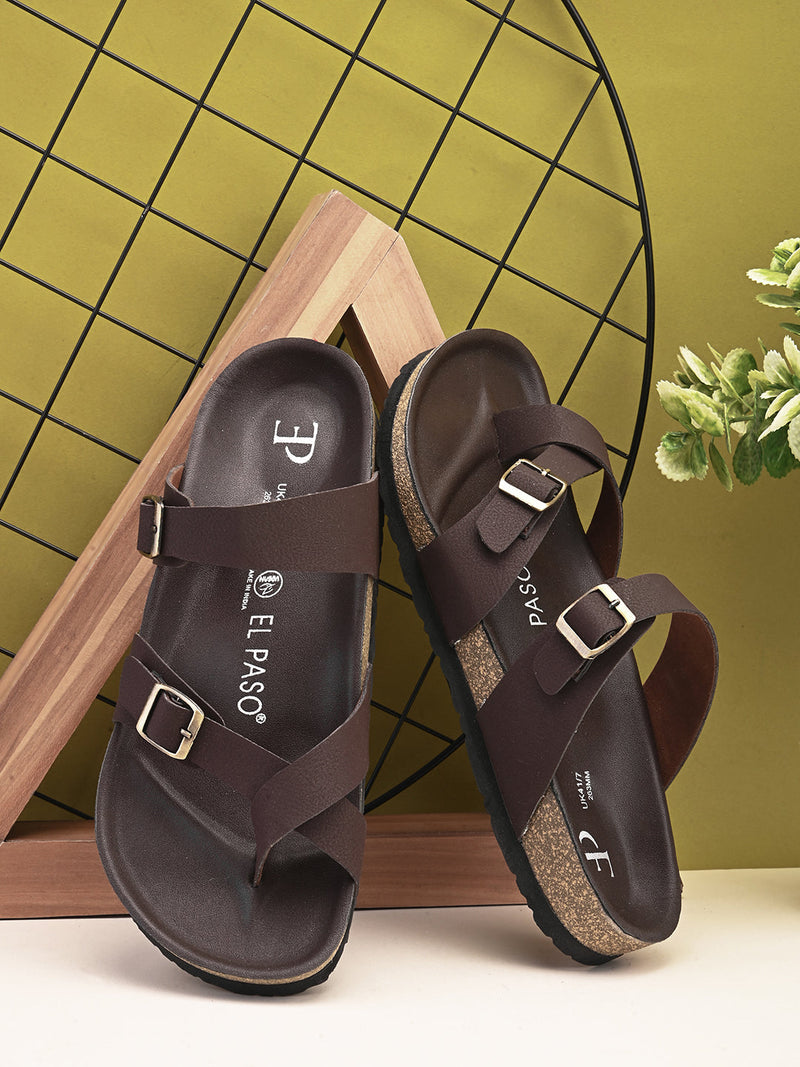 Classic Onyx Cork Footbed Sandal For Men-18