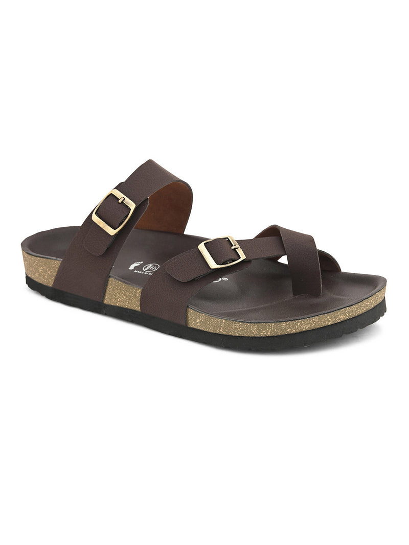 Classic Onyx Cork Footbed Sandal For Men-13