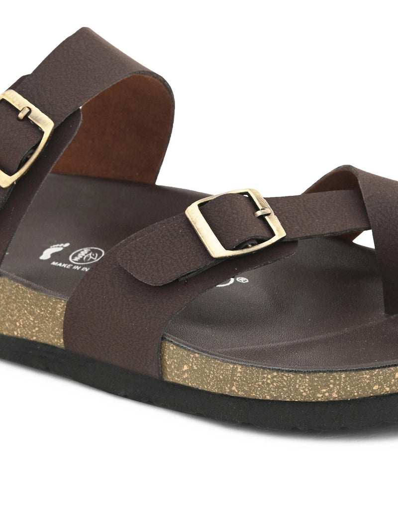Classic Onyx Cork Footbed Sandal For Men-17