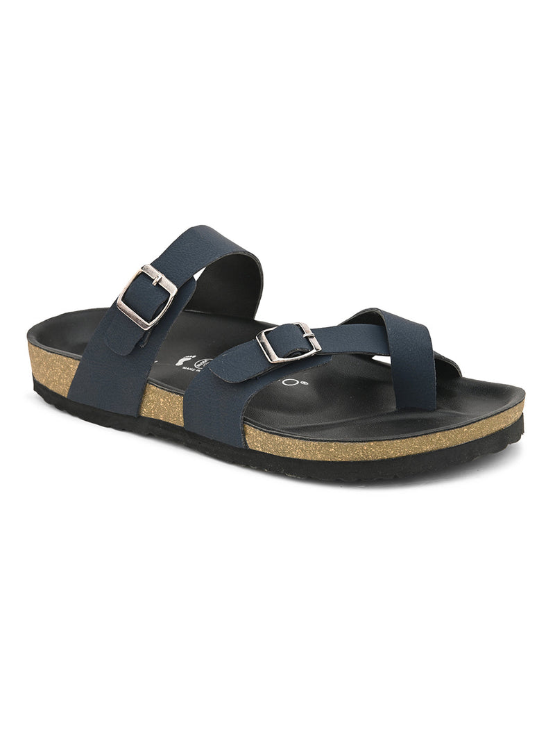 Classic Onyx Cork Footbed Sandal For Men-7