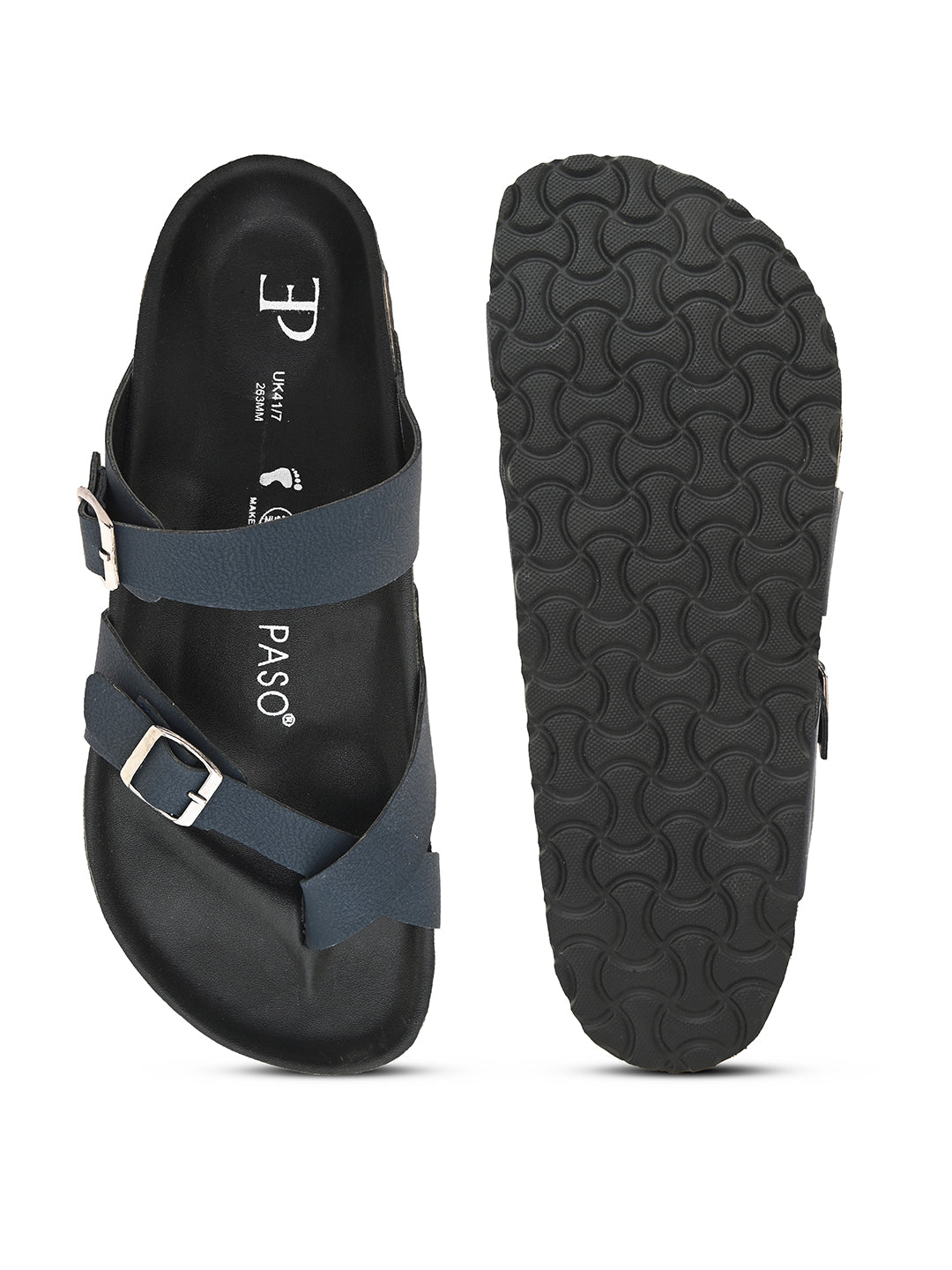 Classic Onyx Cork Footbed Sandal For Men-10