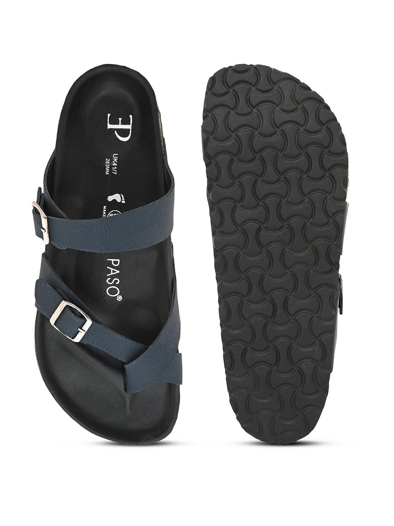 Classic Onyx Cork Footbed Sandal For Men-10