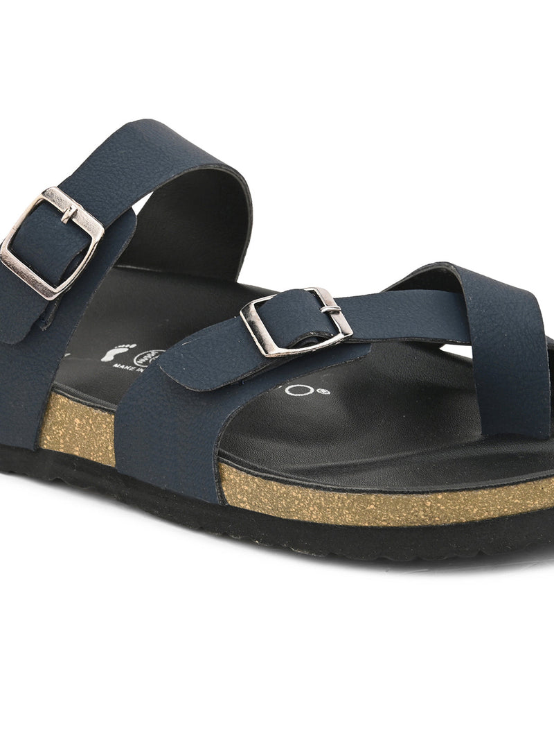 Classic Onyx Cork Footbed Sandal For Men-11
