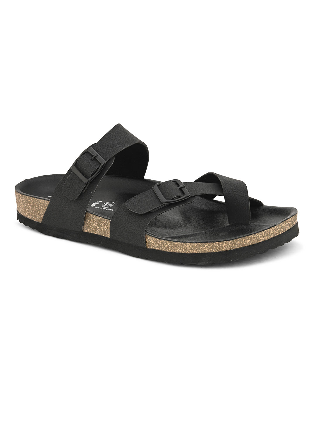 Classic Onyx Cork Footbed Sandal For Men-1