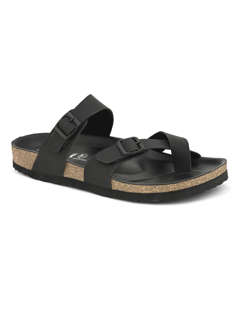 Classic Onyx Cork Footbed Sandal For Men-1