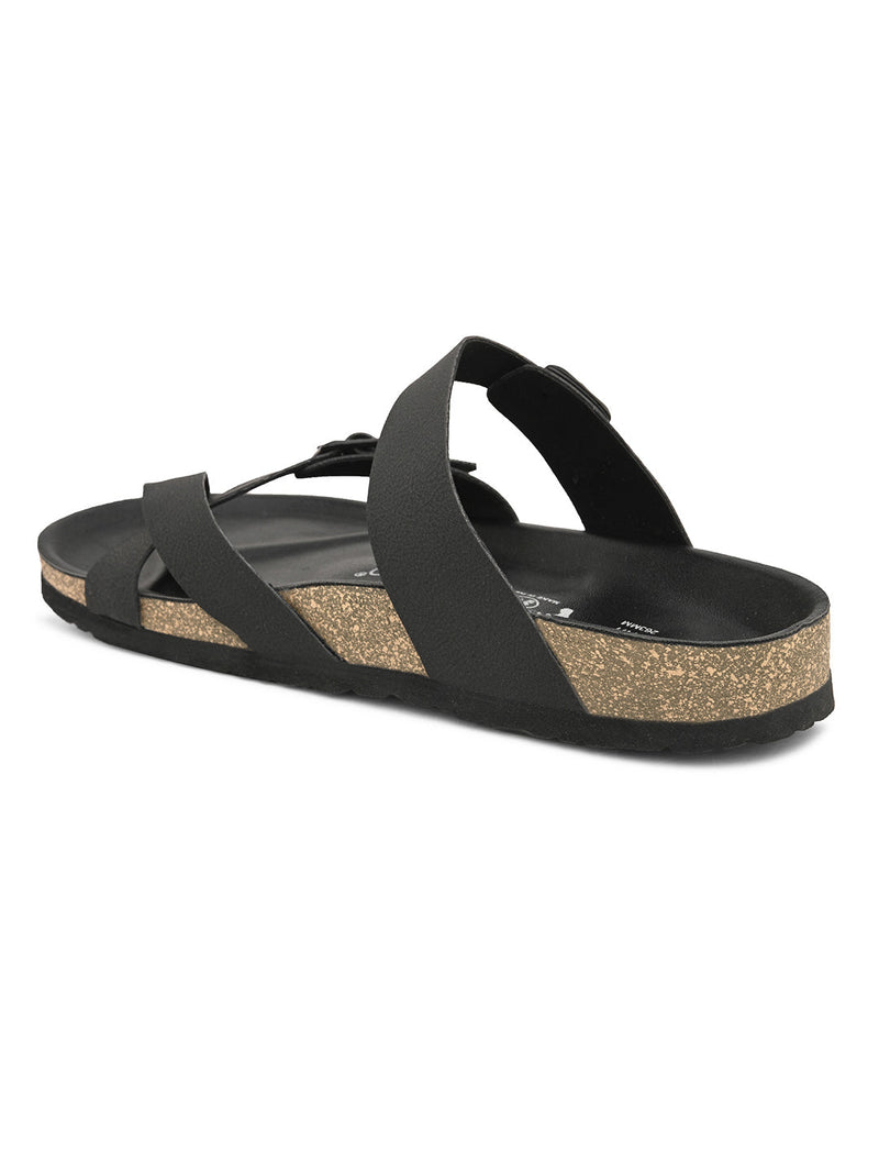 Classic Onyx Cork Footbed Sandal For Men-2