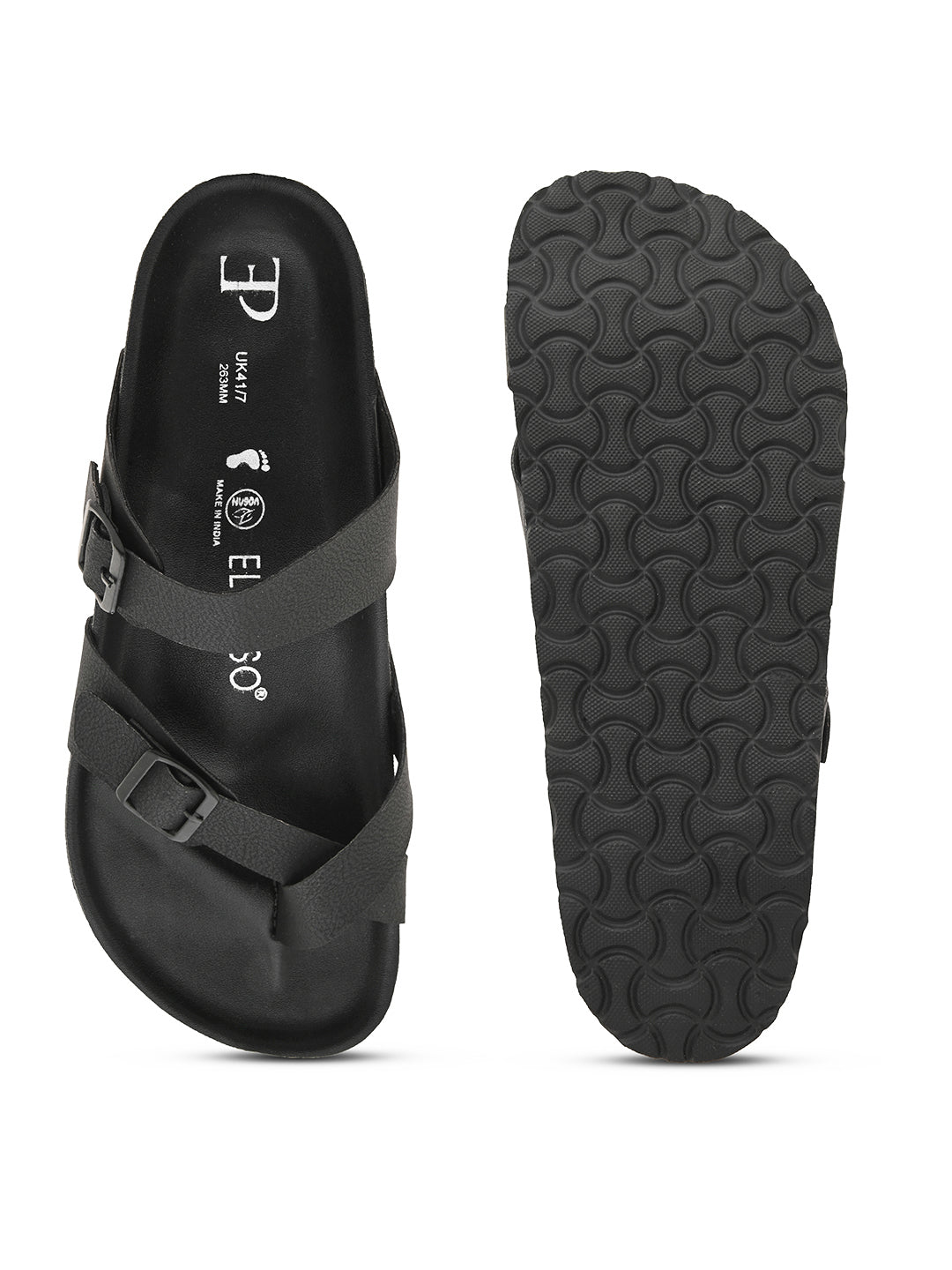 Classic Onyx Cork Footbed Sandal For Men-4