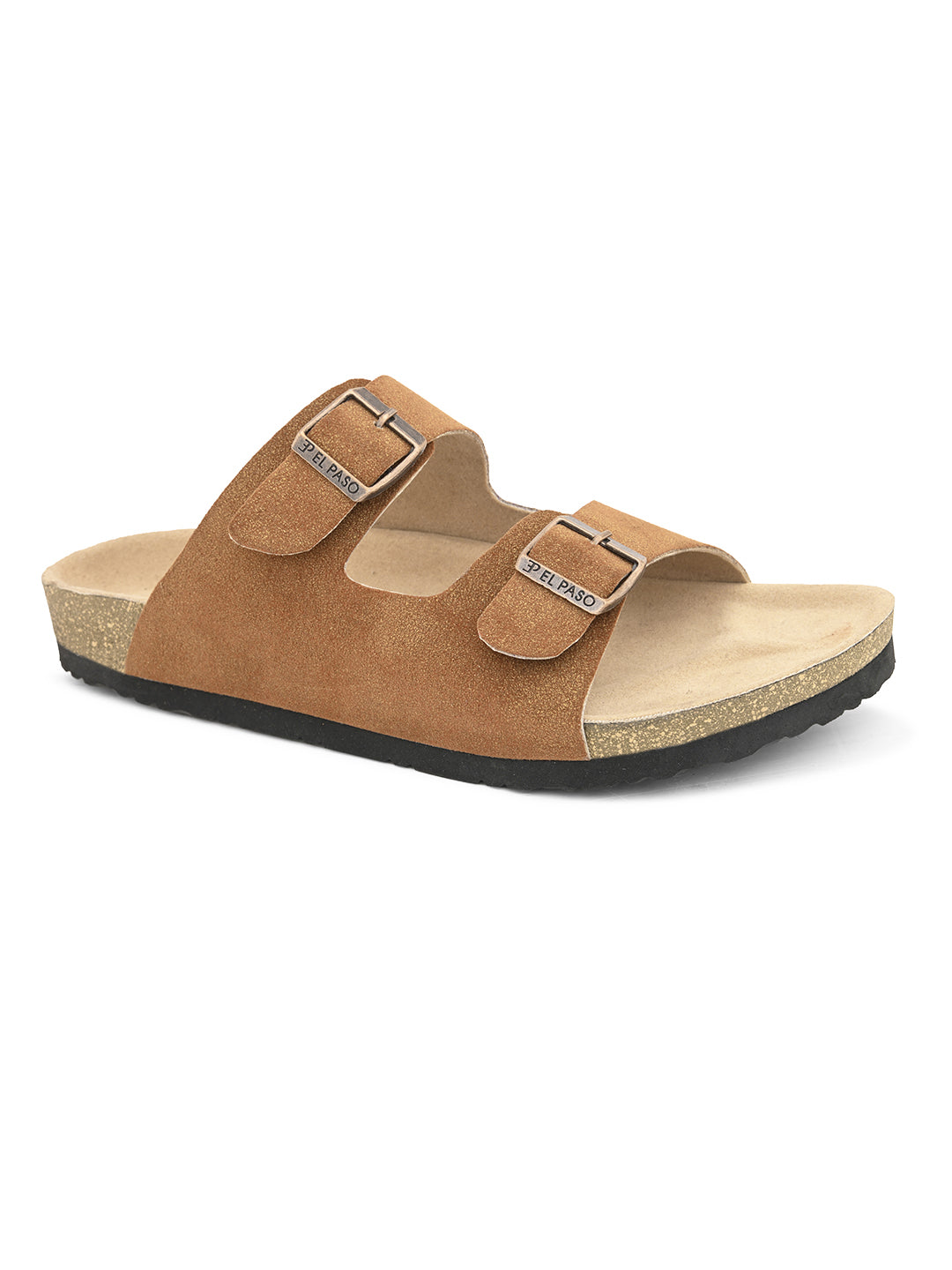 Elegant Sandstone Leather Slip-On Sandal-31