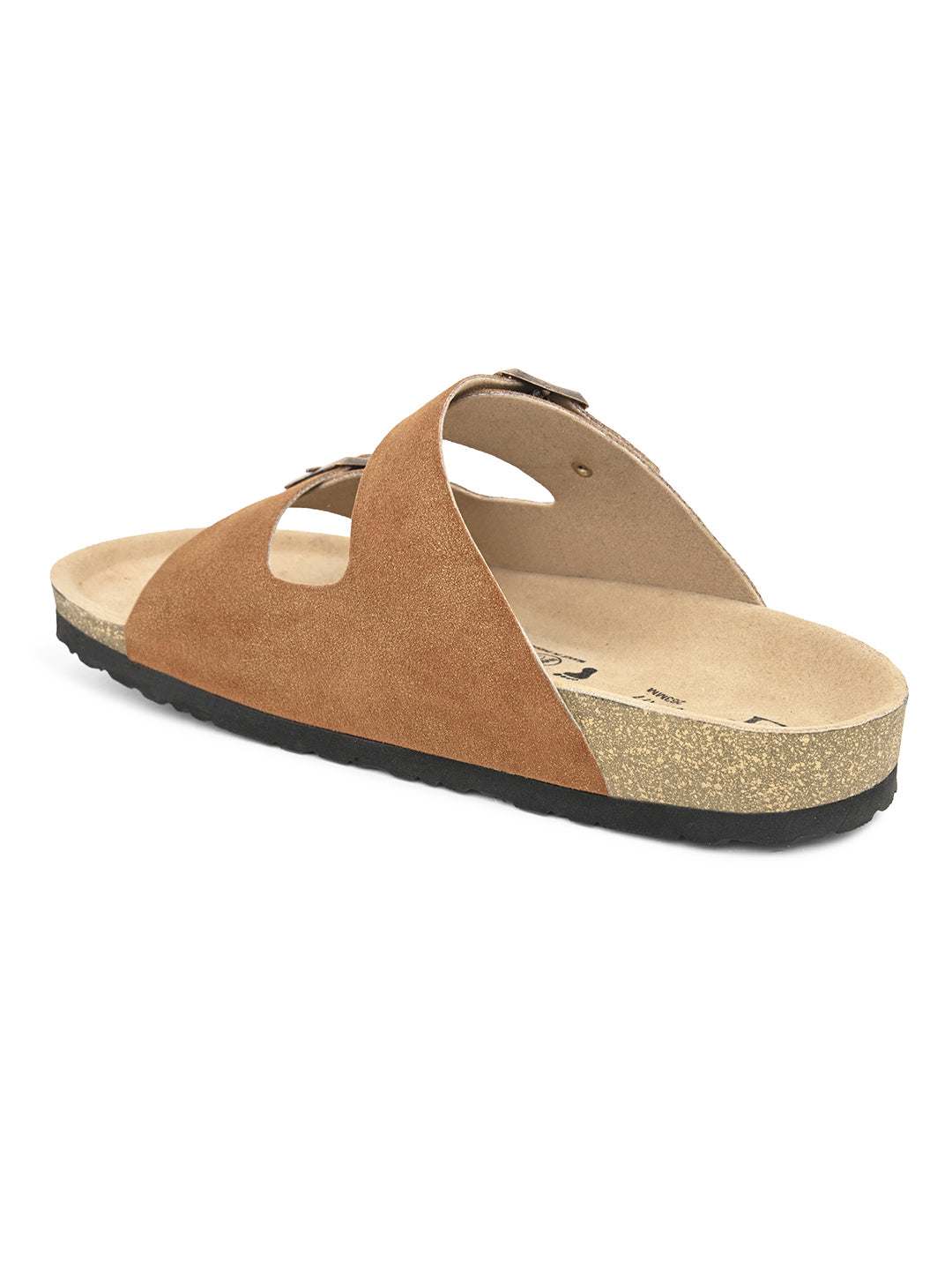 Elegant Sandstone Leather Slip-On Sandal-32