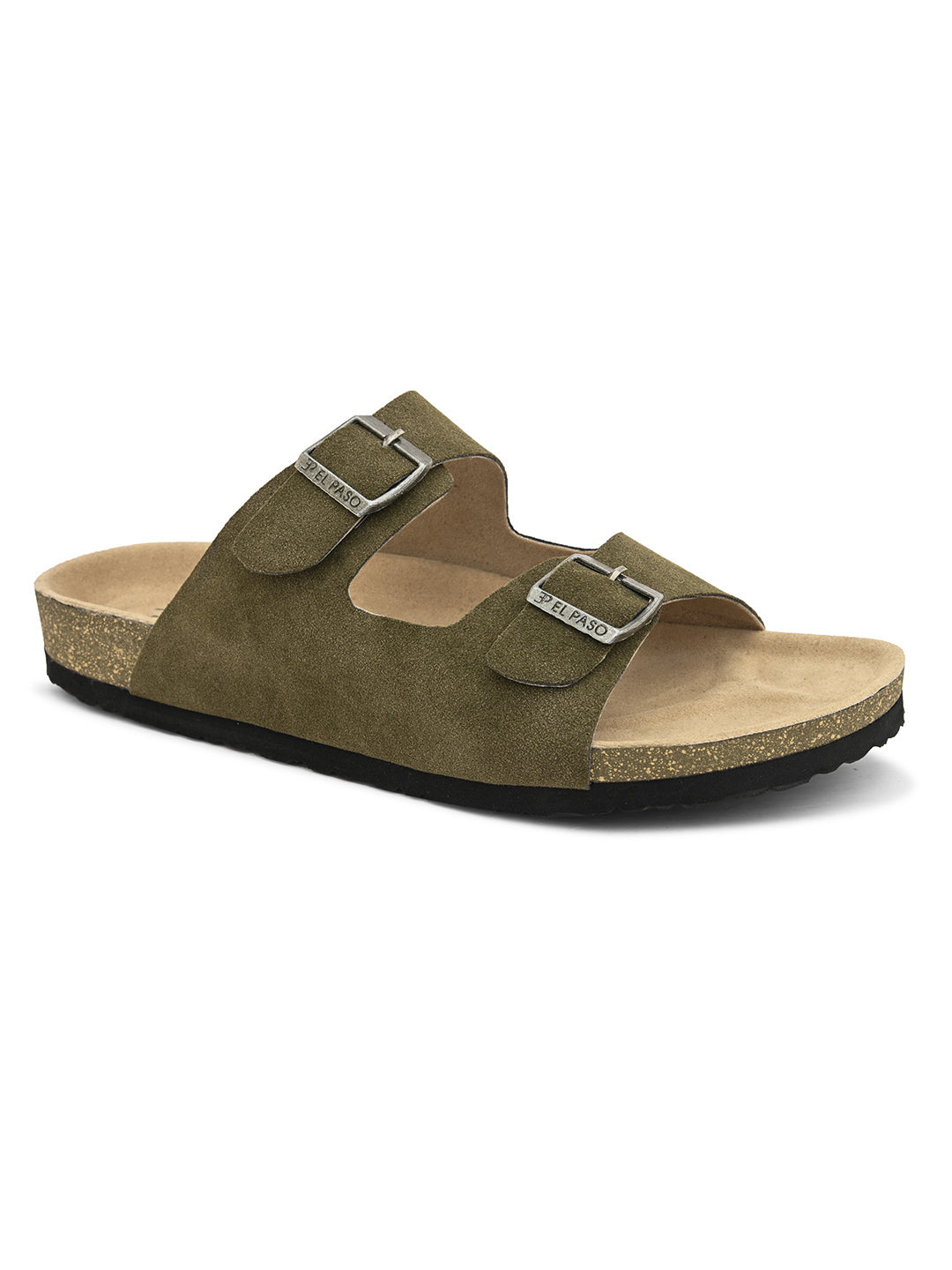 Elegant Sandstone Leather Slip-On Sandal-25