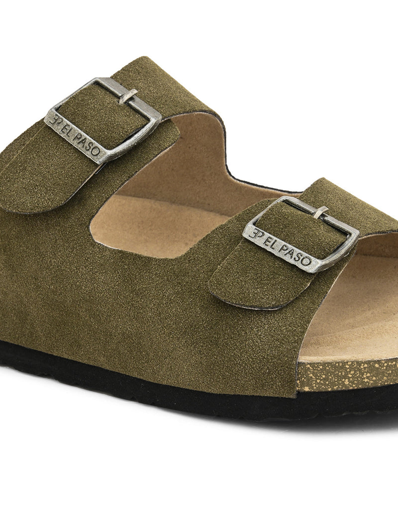 Elegant Sandstone Leather Slip-On Sandal-29
