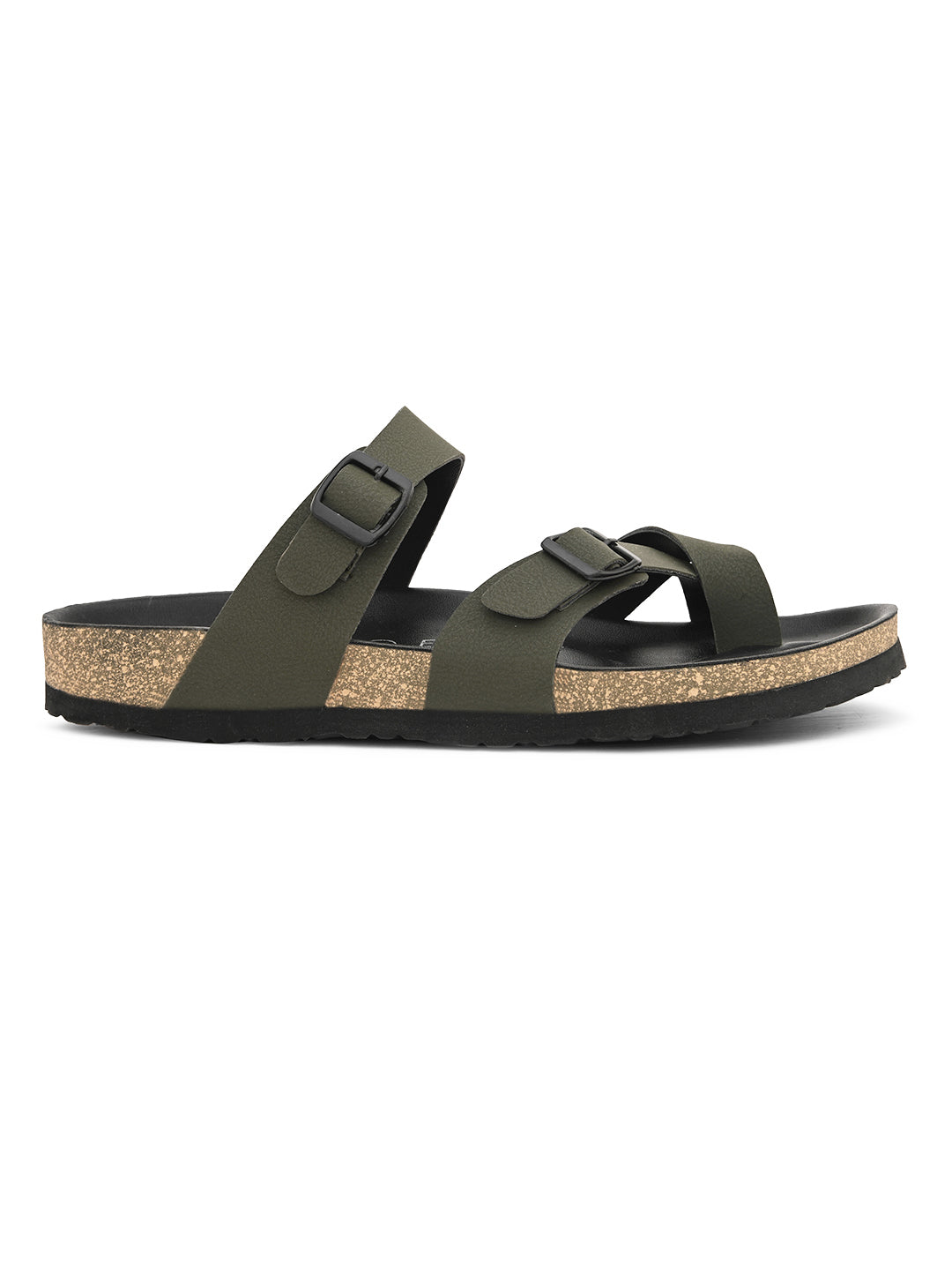 Classic Onyx Cork Footbed Sandal For Men-21