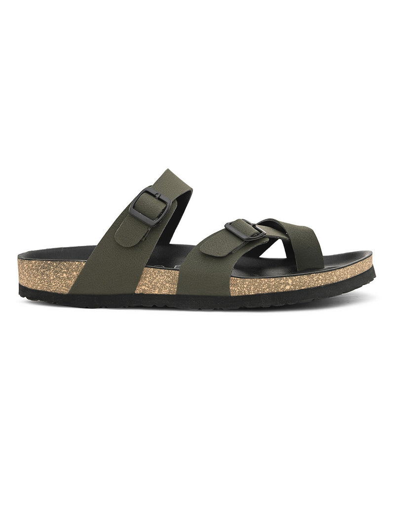 Classic Onyx Cork Footbed Sandal For Men-21