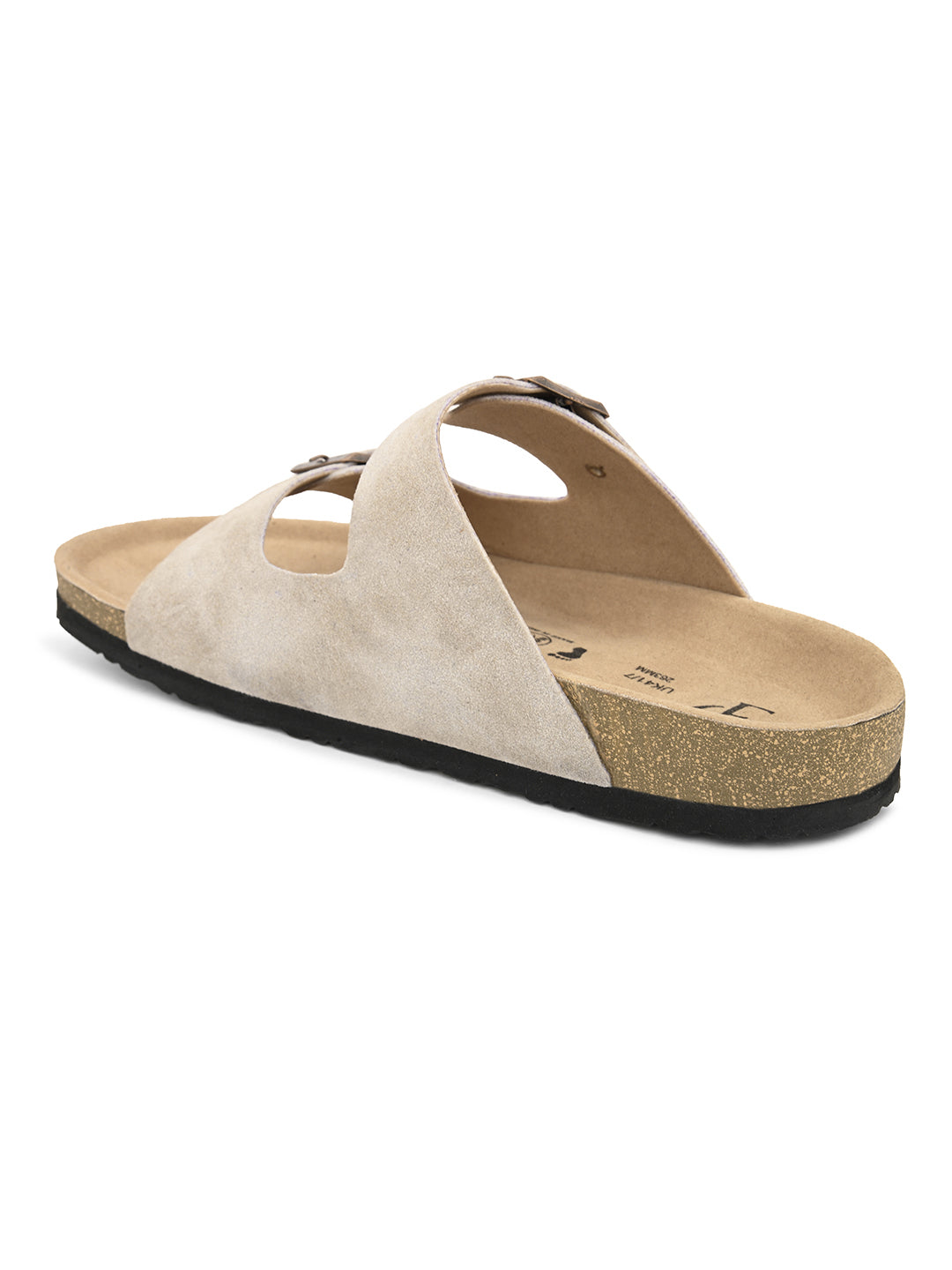 Elegant Sandstone Leather Slip-On Sandal-20
