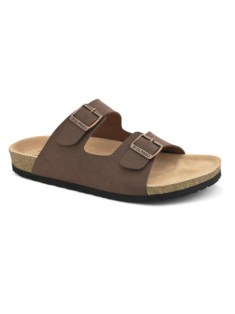 Elegant Sandstone Leather Slip-On Sandal-13