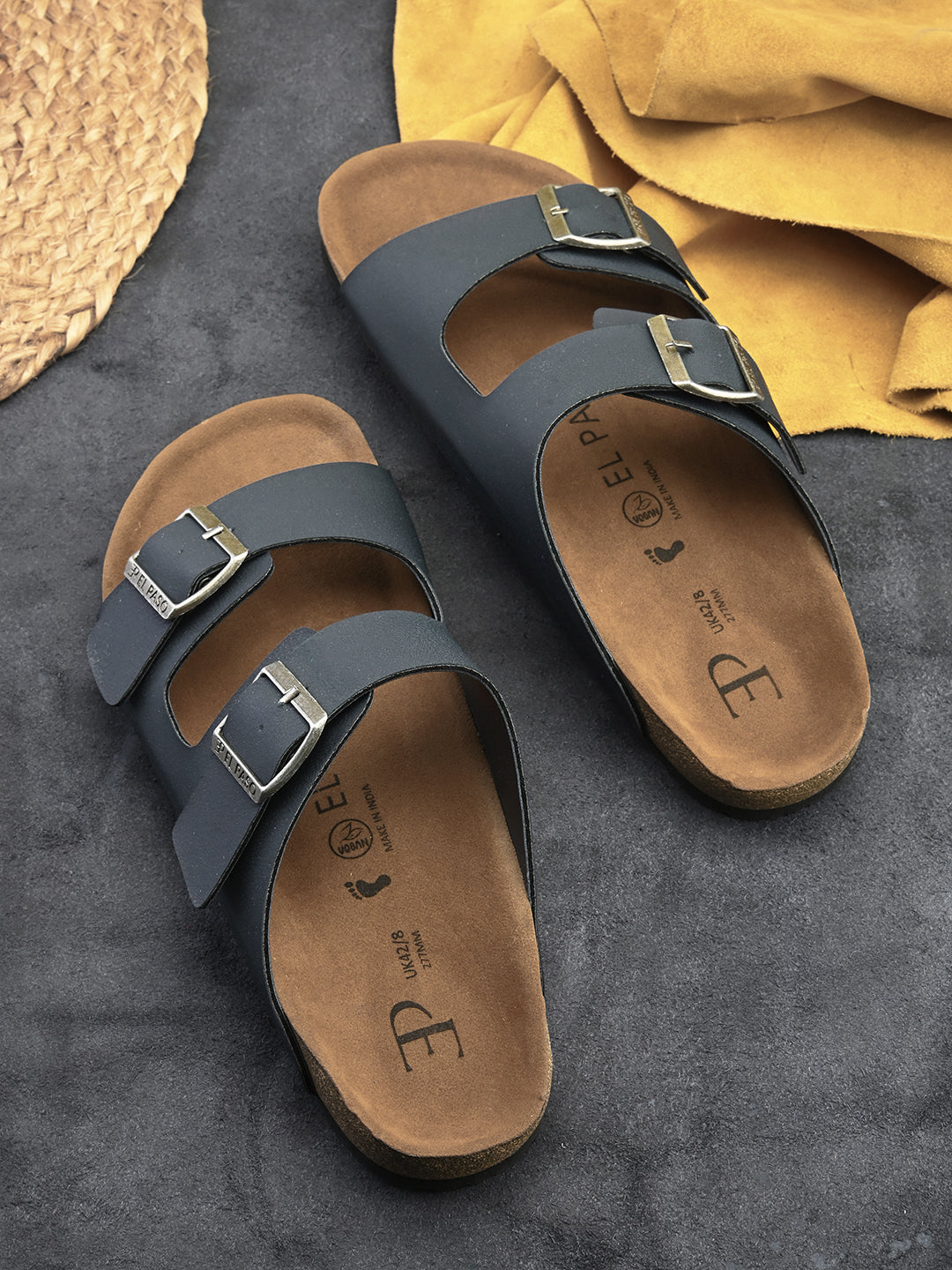 Elegant Sandstone Leather Slip-On Sandal-12