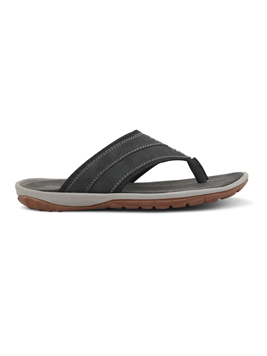 Blue Men's casual Flip-Flop slip-on closure sandal
