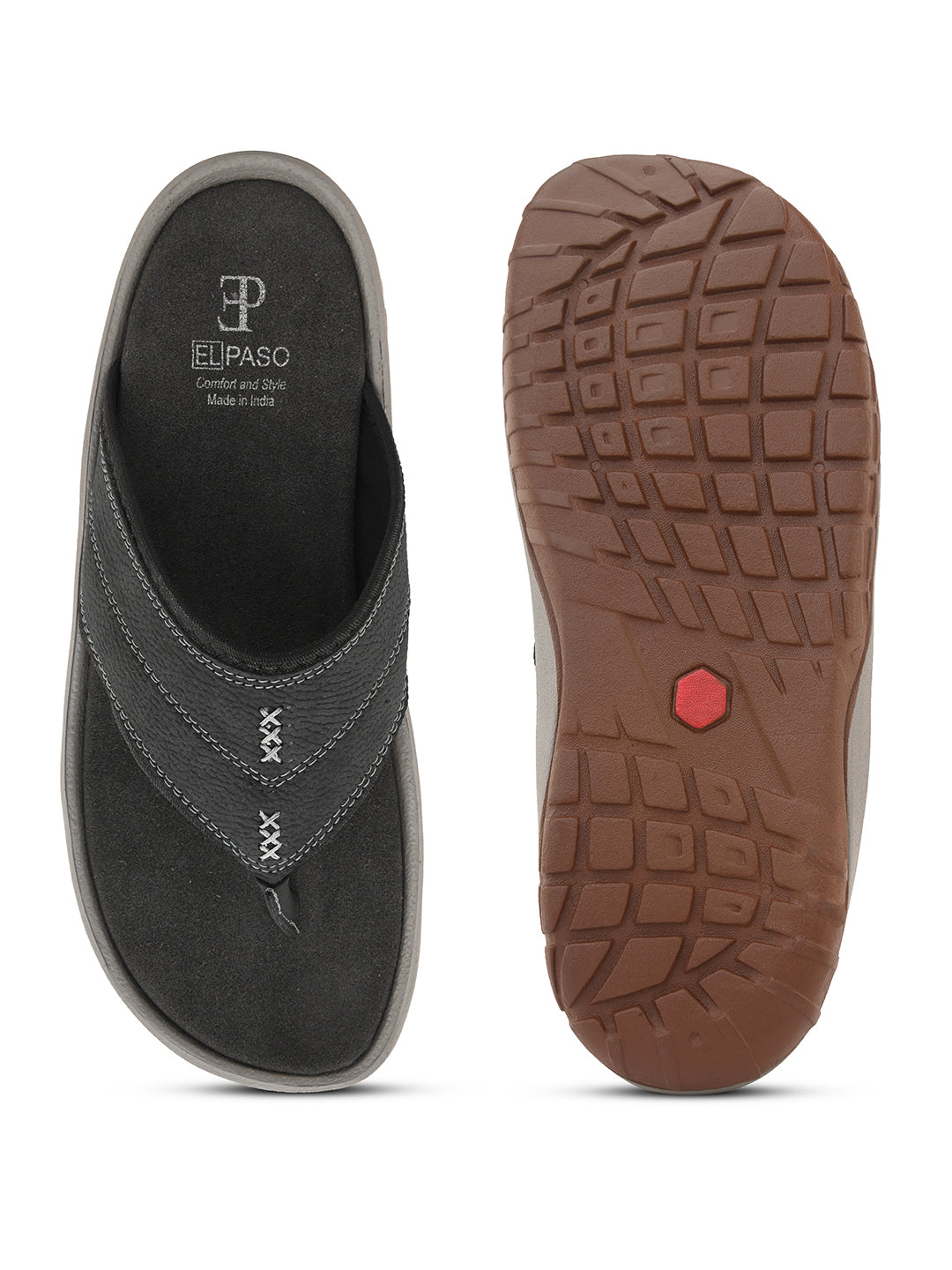 Blue Men's casual Flip-Flop slip-on closure sandal