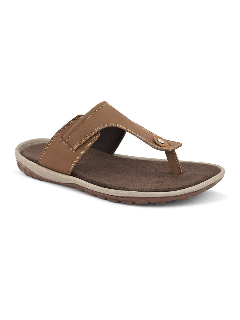 Classic Tawny Leather Thong Sandal-1
