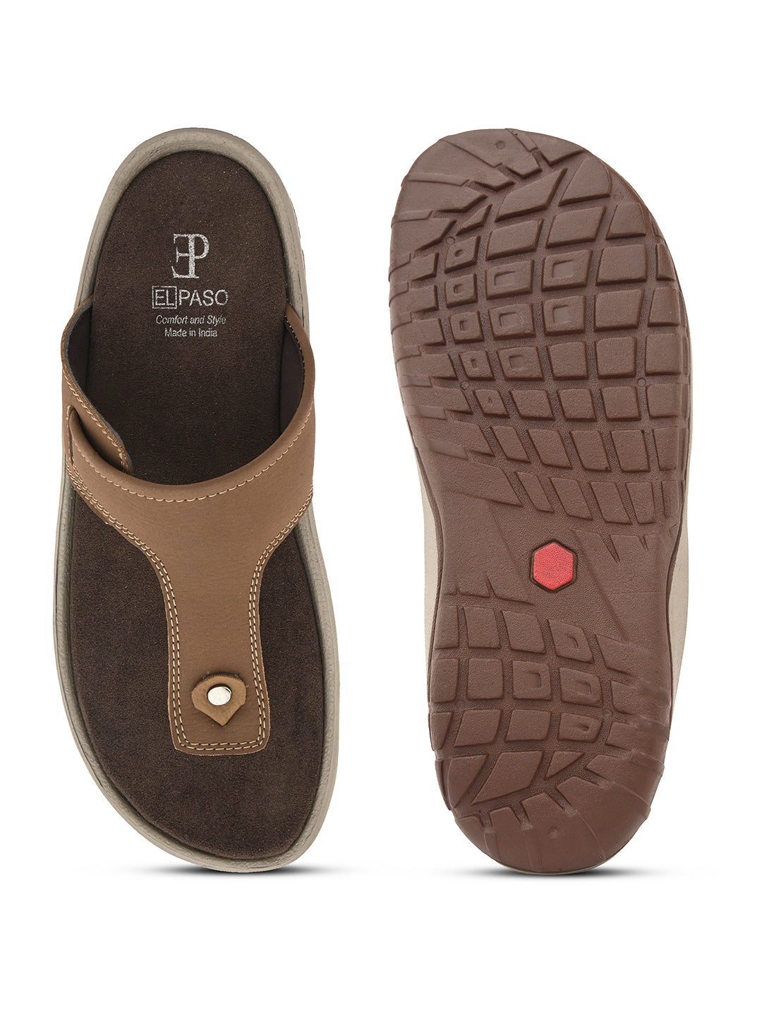 Classic Tawny Leather Thong Sandal-4