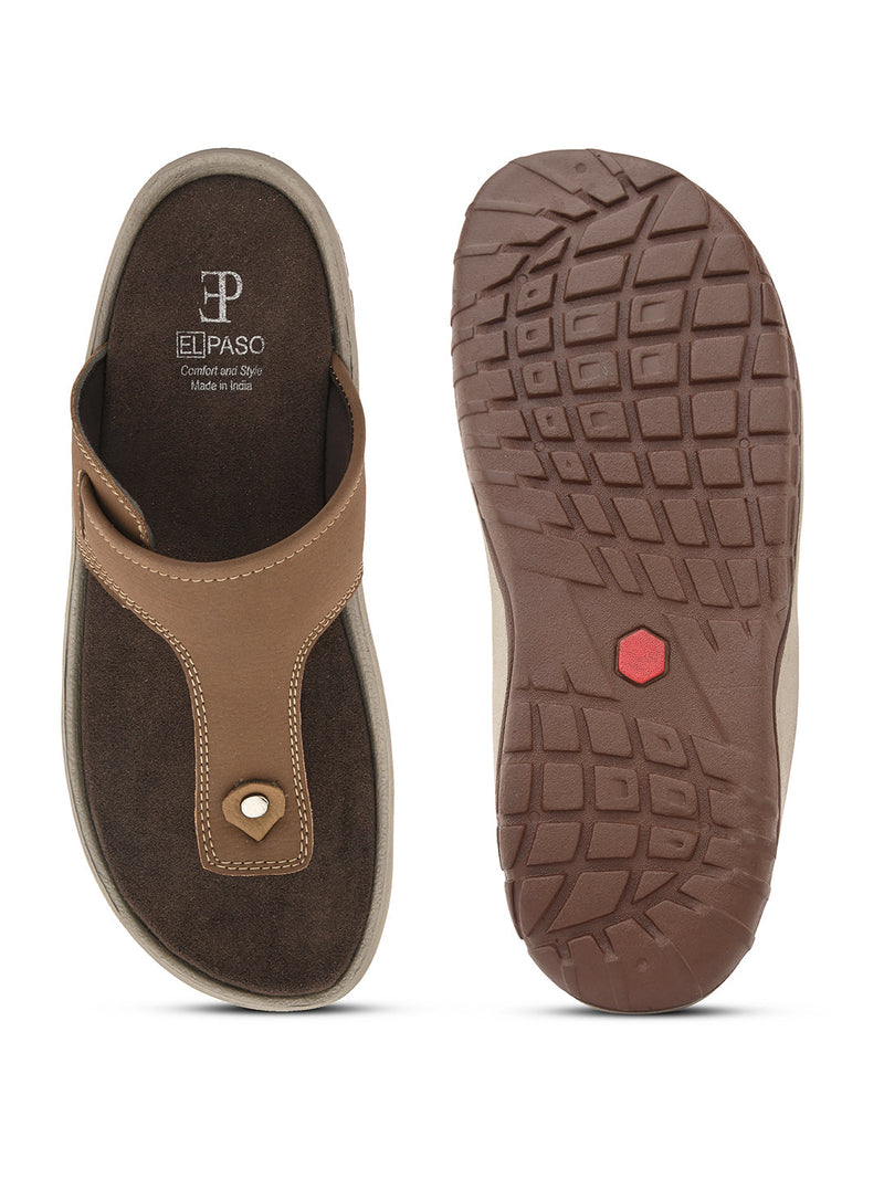 Classic Tawny Leather Thong Sandal-4