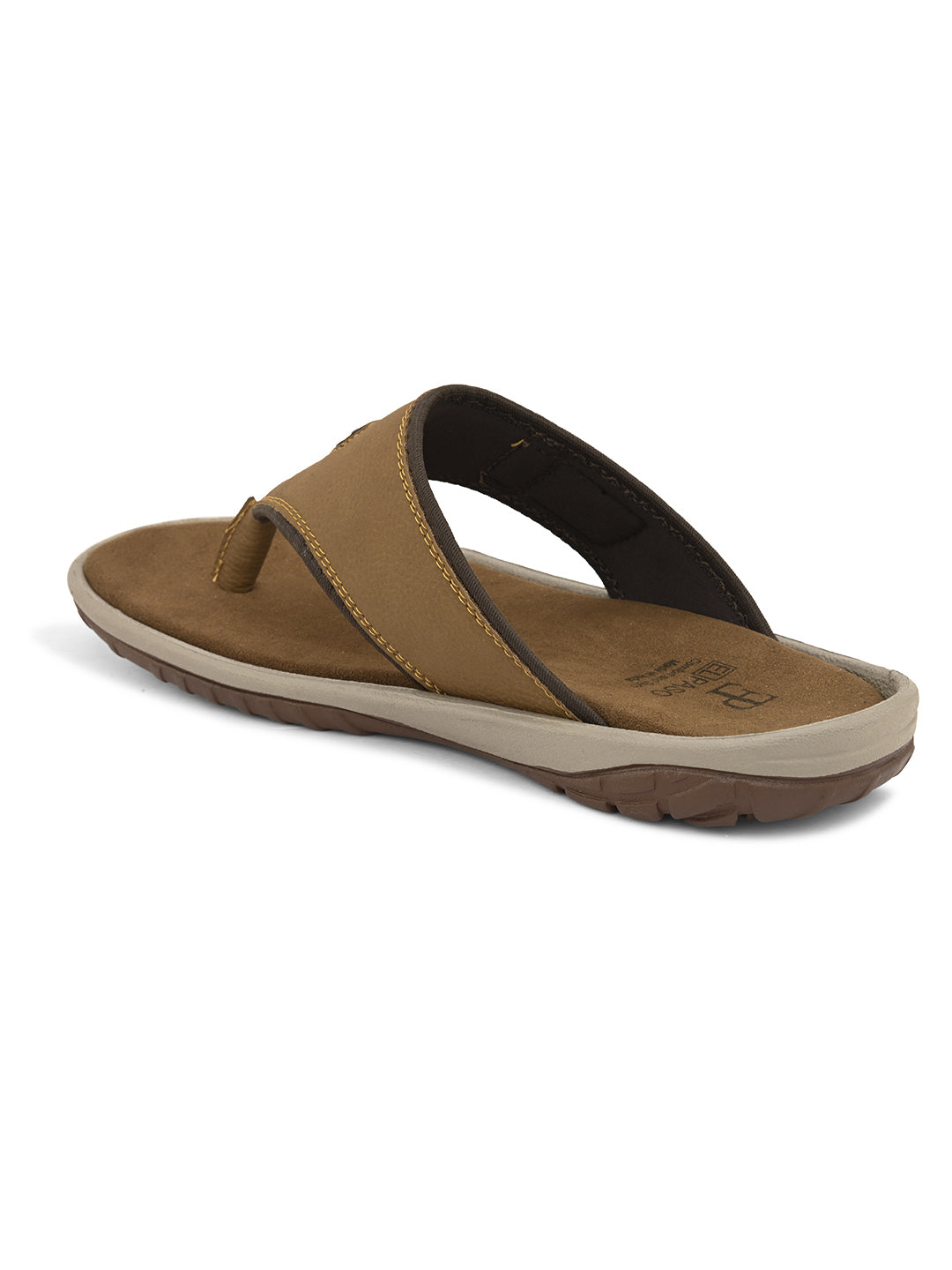 Elegant Tan Flip-Flop with Cushioned Footbed-2