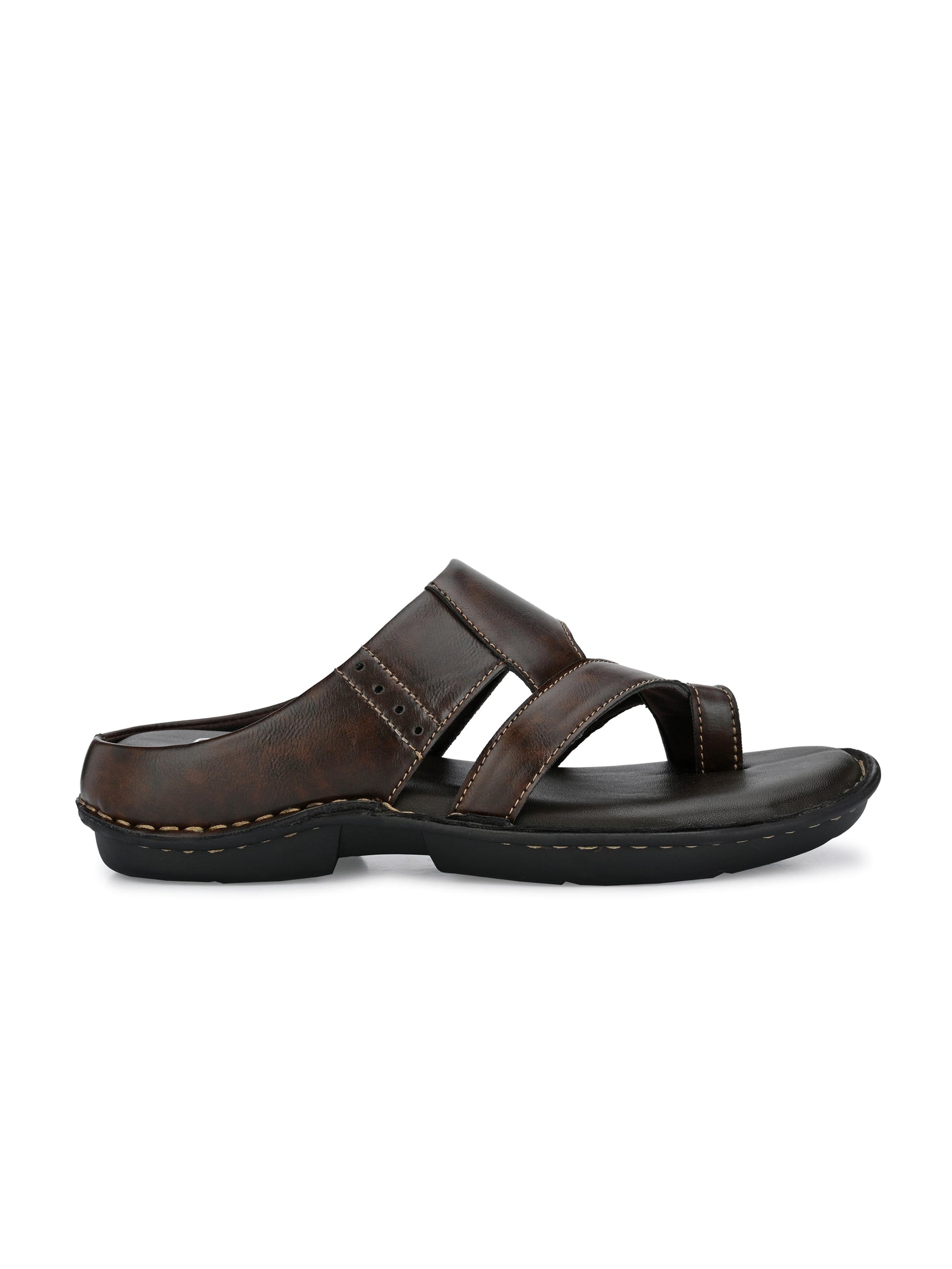 Espresso Elegance Thong Sandals-4