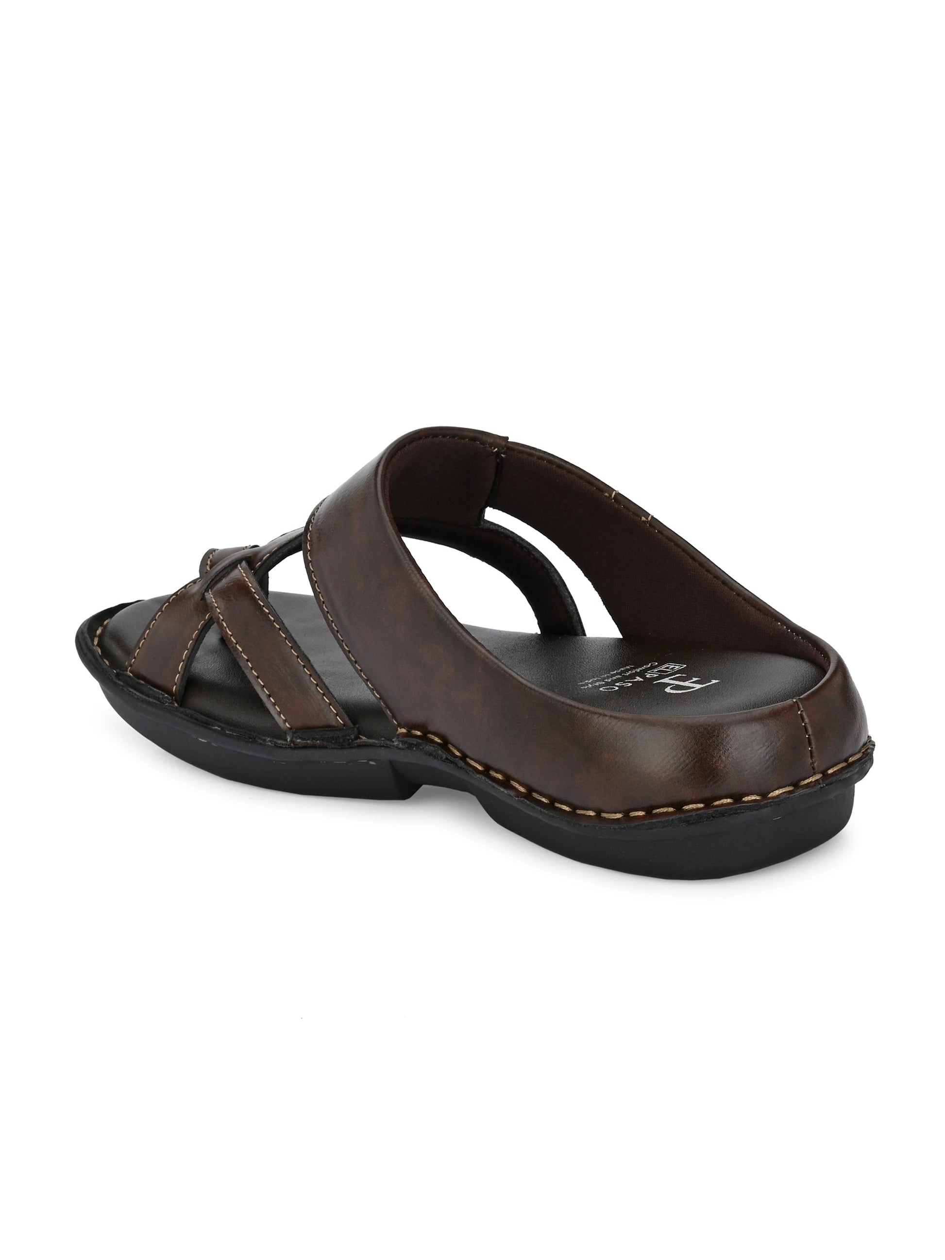 Espresso Elegance Thong Sandals-5