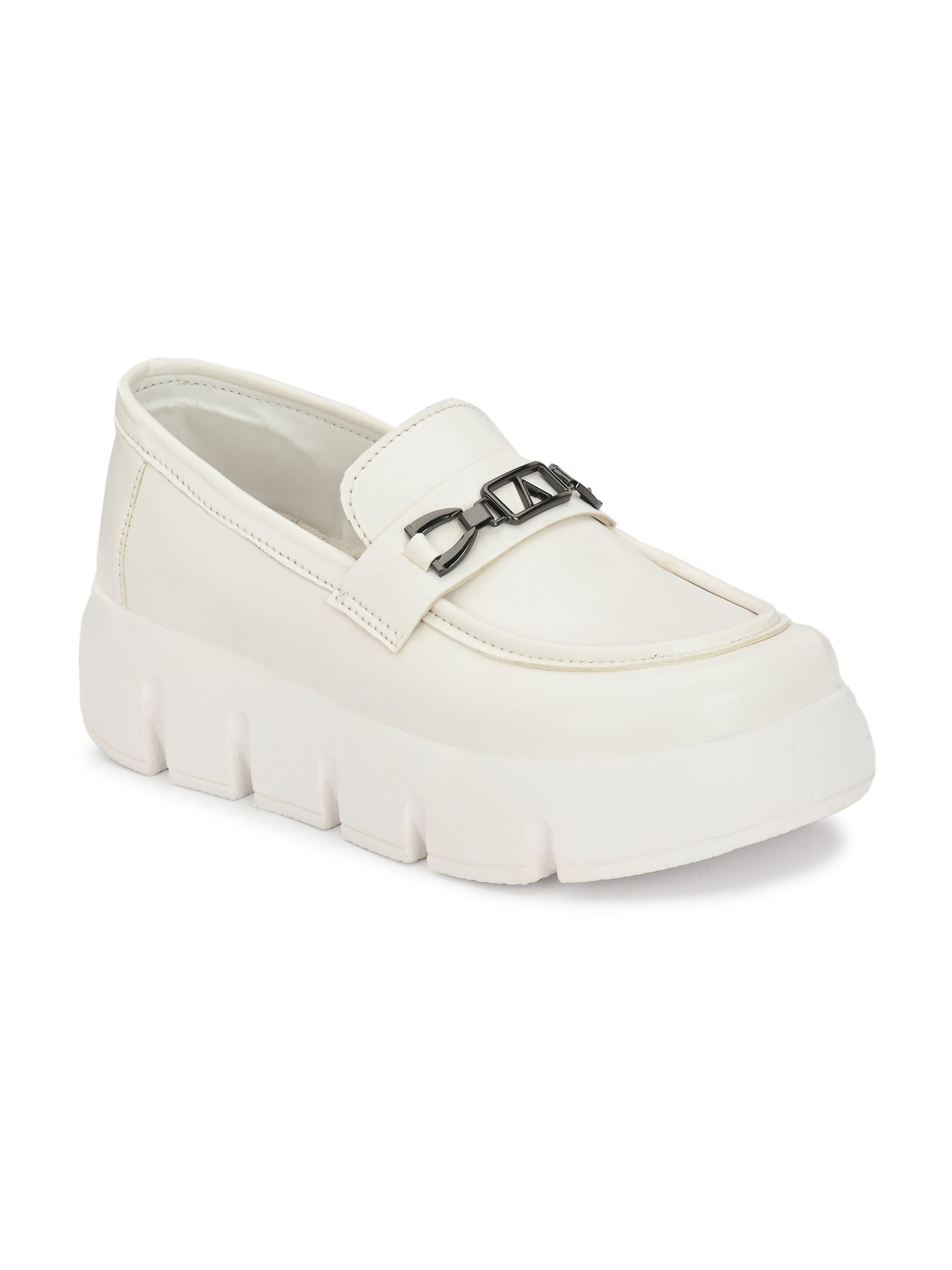 Pearly Prestige Loafers For Women-7